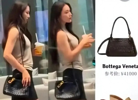 张馨予与丈夫何捷在广东赏车 生活朴素低调