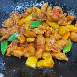 酸甜菠萝古老肉