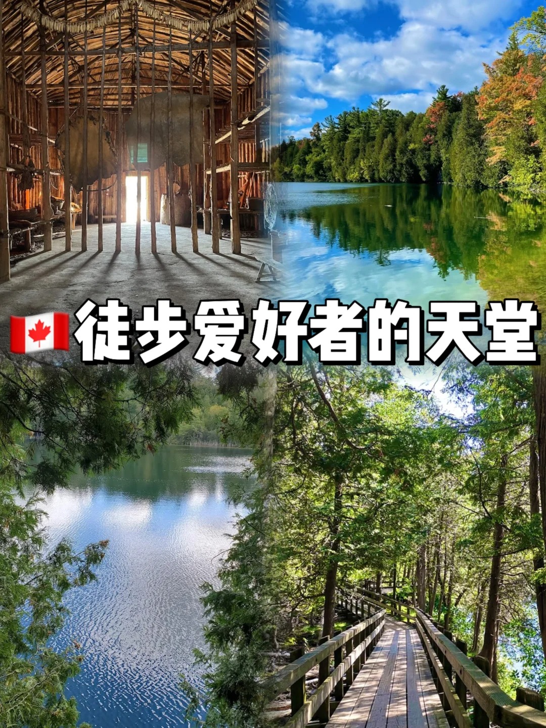 ??这里简直就是为徒步和溜娃量身打造的！