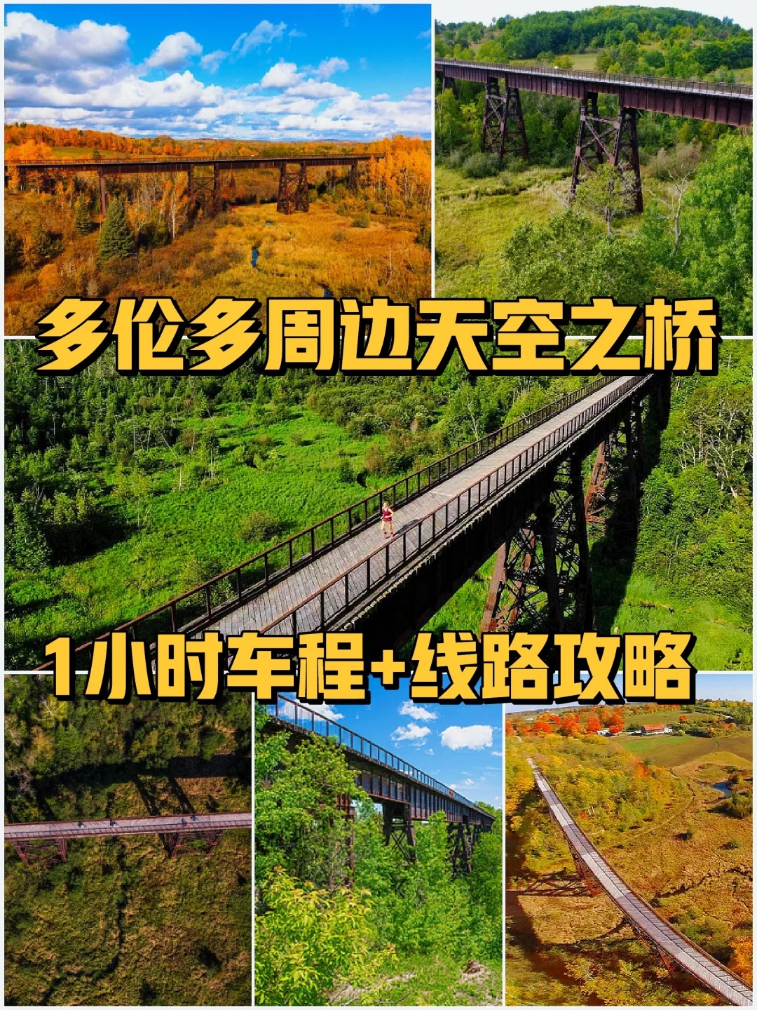 多伦多周边有座天空之桥？仅1小时车程！