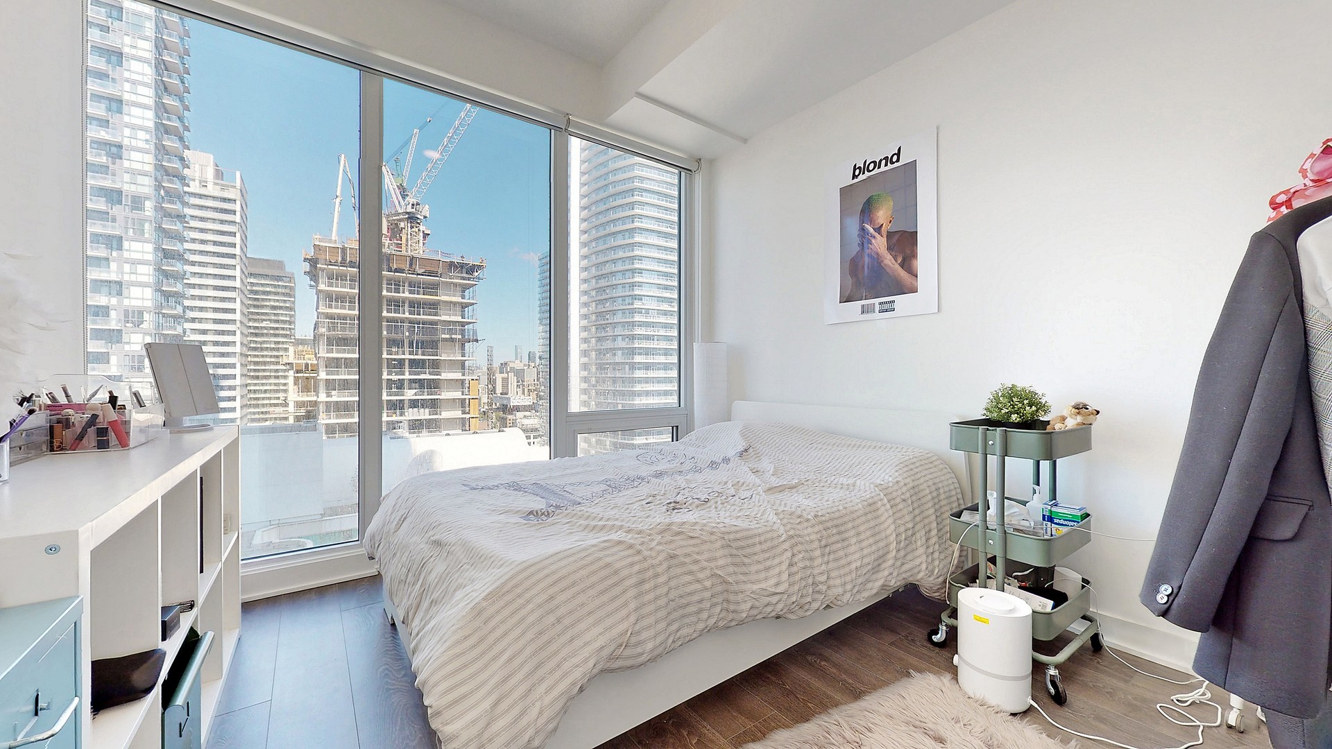 多伦多downtown King/Adelaide &amp; Peter st/Blue jays way 4年新1卧1浴室公寓出租