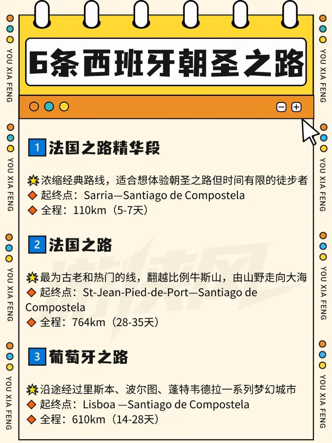 世界史诗级经典徒步路线⛰️西班牙朝圣之路