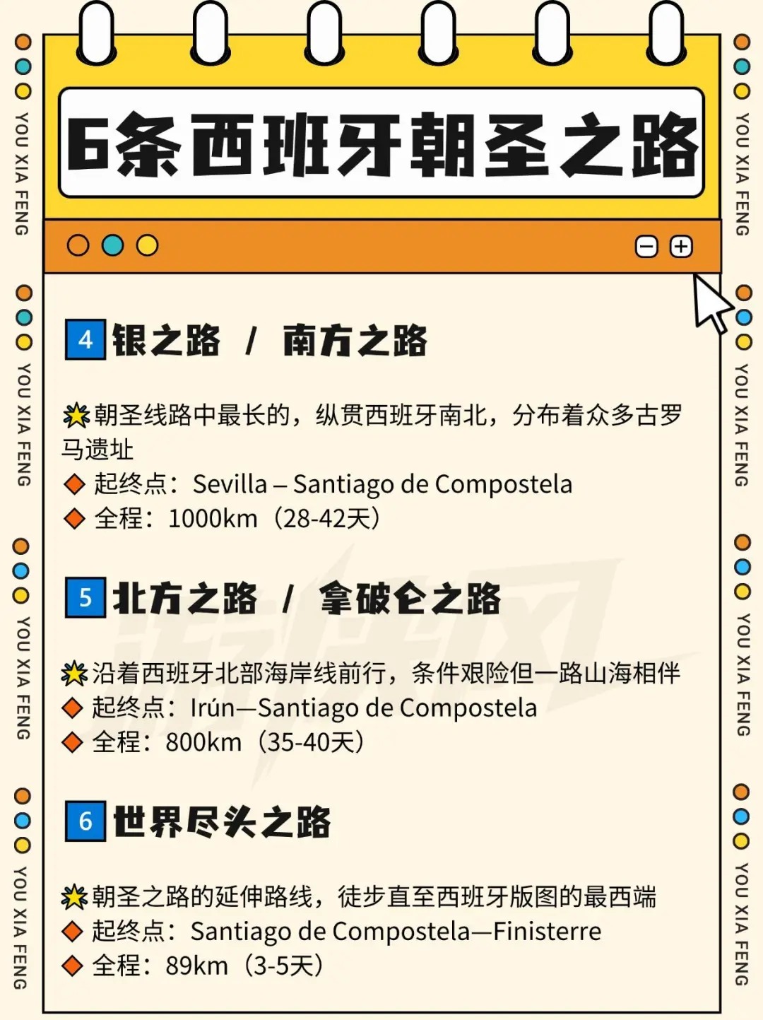 世界史诗级经典徒步路线⛰️西班牙朝圣之路