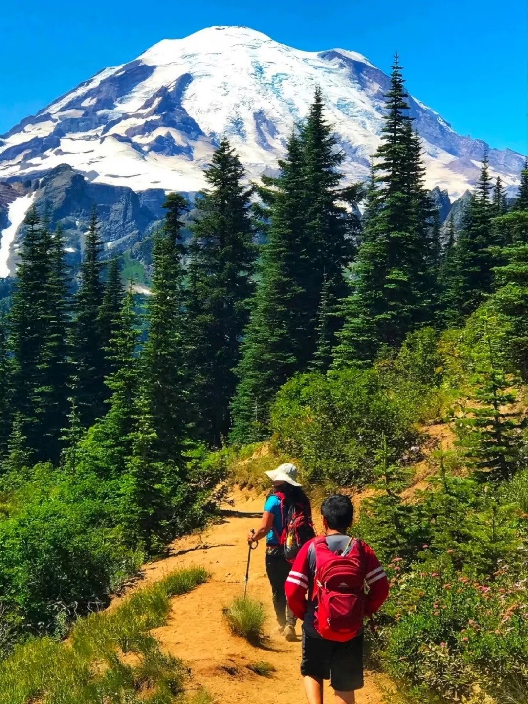 西雅图“阿勒泰”～?Naches Peak Loop
