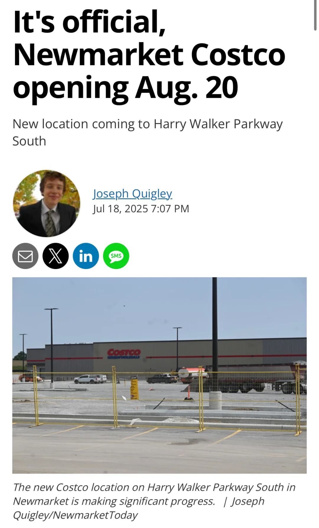 🇨🇦安省最大Costco之一来了！新店有寿司吧