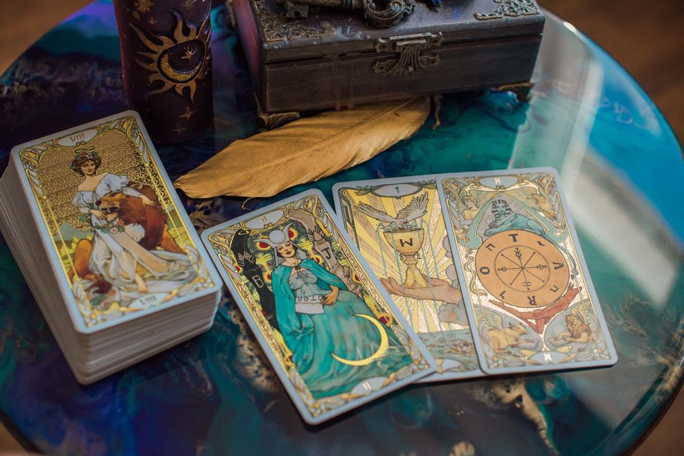 fall hobbies tarot cards