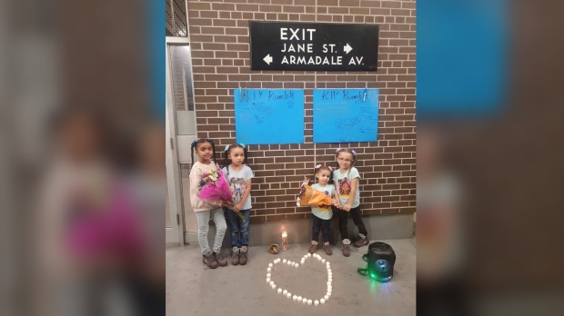 Matthew Rumble TTC vigil