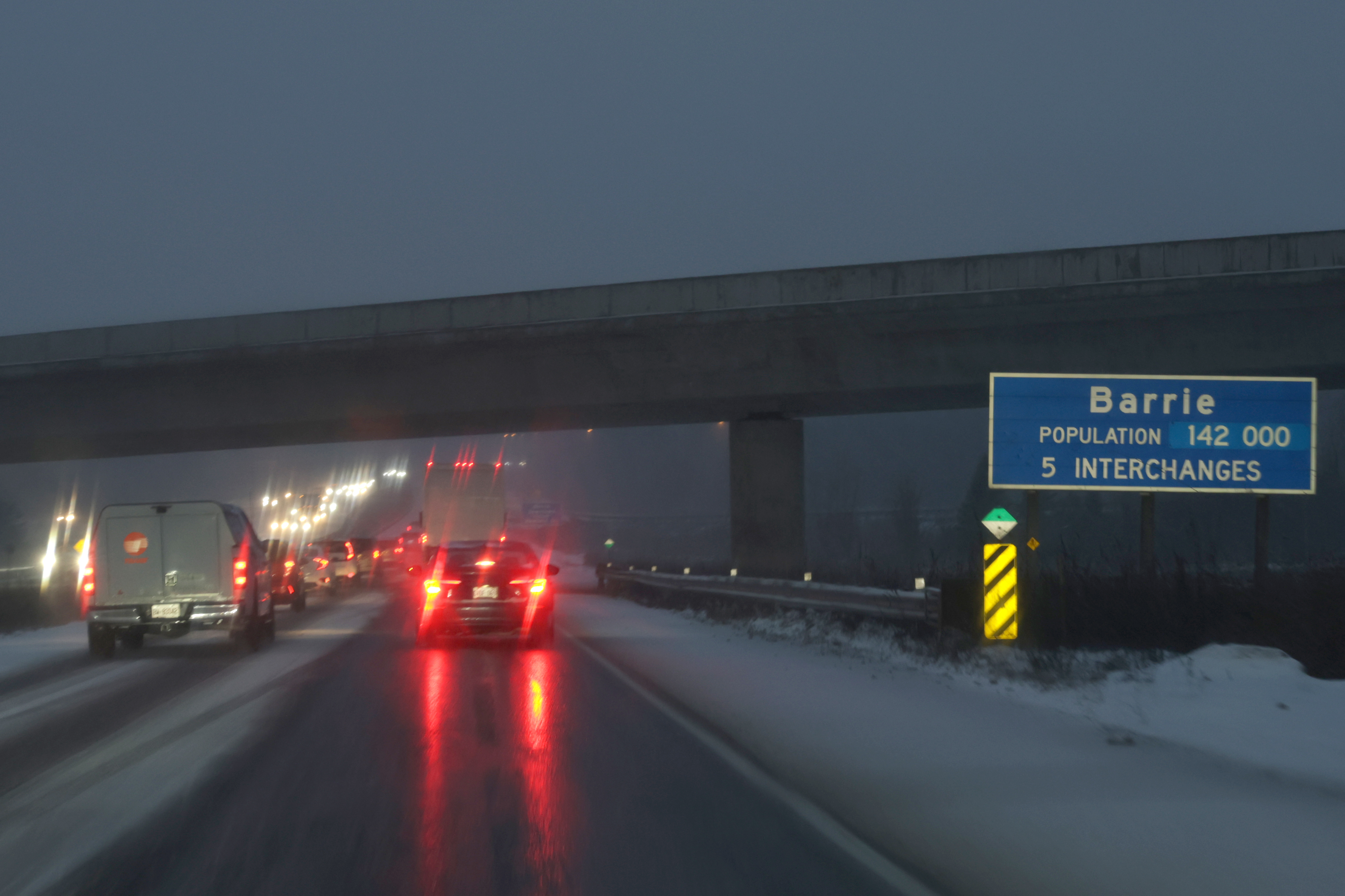 安大略省计划取代高速公路。 400桥，用于将来扩大到10条车道 ...