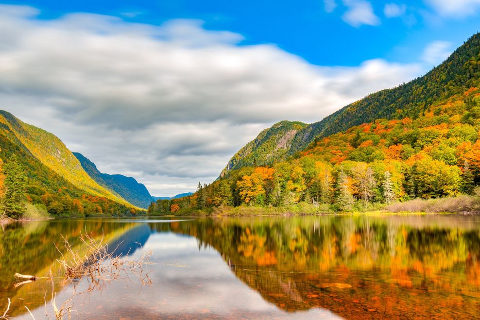 Jacques- Cartier National Park Quebec fall