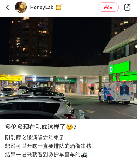 北约克华人常去Plaza惊现警车！华人妹子:上周在这被按地抢车 ... ...