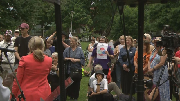 Ontario Science Centre closure rally 
