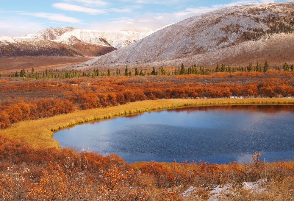 dempster highway yukon fall