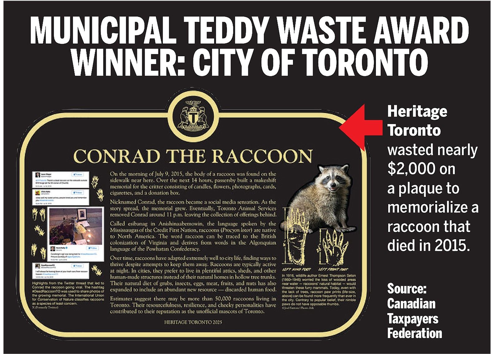 Teddy Waste award winners 1