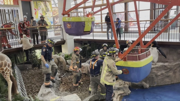 10人被困在Woodbine Mall摩天轮上后获救
