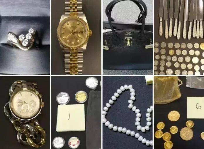 每逢冬季窃贼组团入境加国盗窃 专偷名牌手表、手袋及珠宝
