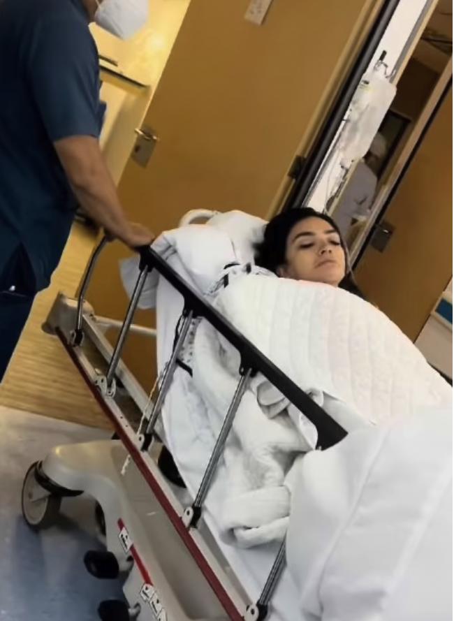 女网红飞加拿大突发意外被迫切除臀部