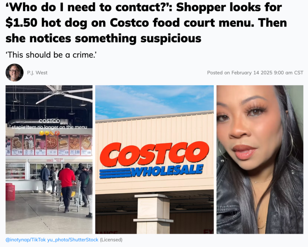 Costco $1.5热狗套餐“消失”！美食广场将迎重大变化！