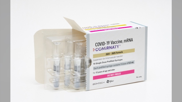 加拿大卫生部批准辉瑞 BioNTech 更新的 COVID-19 疫苗