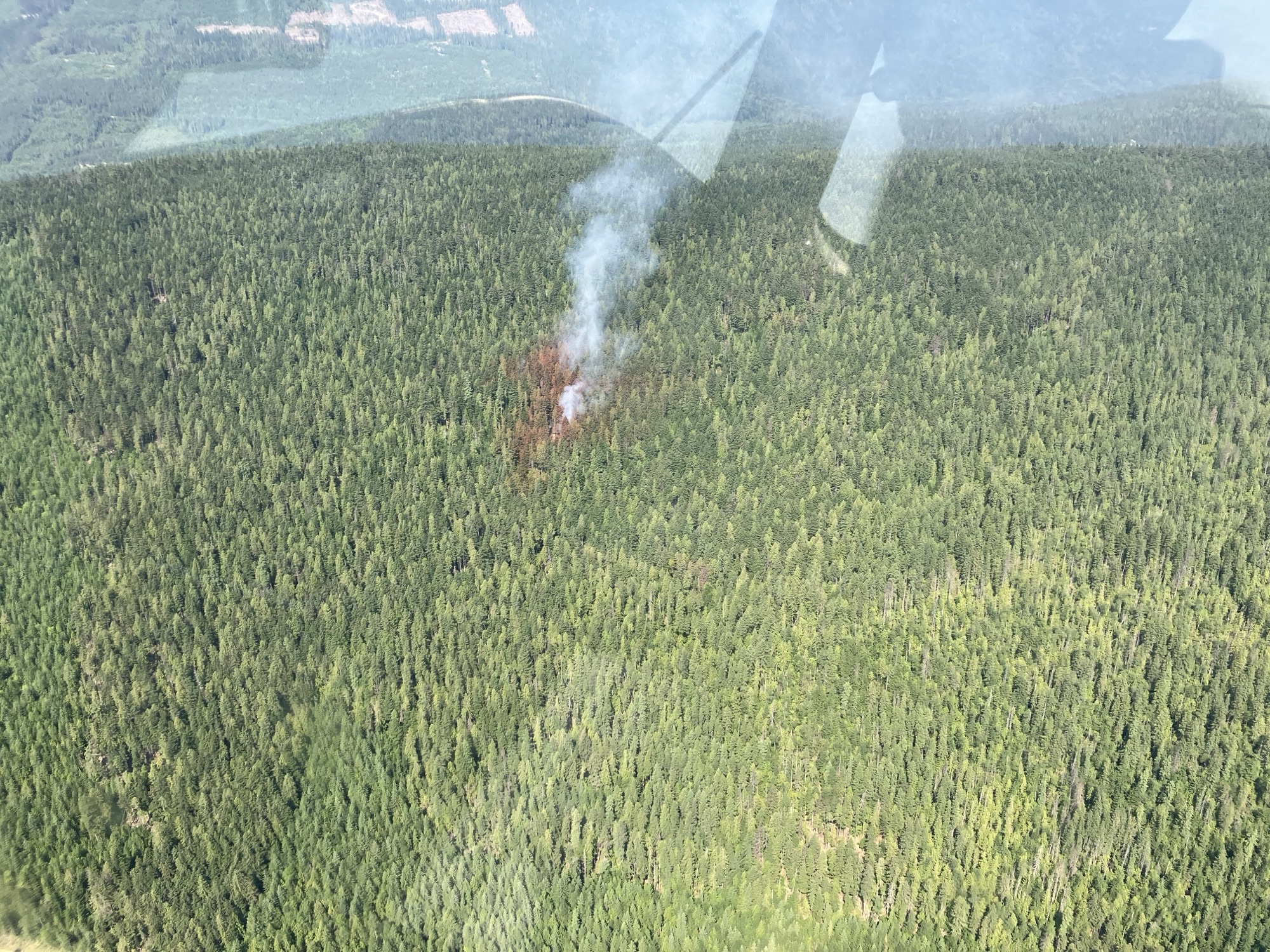 蓝莓溪下游的大火没有蔓延，舒斯瓦普（Shuswap）还有几处燃烧：BC野火 ...
