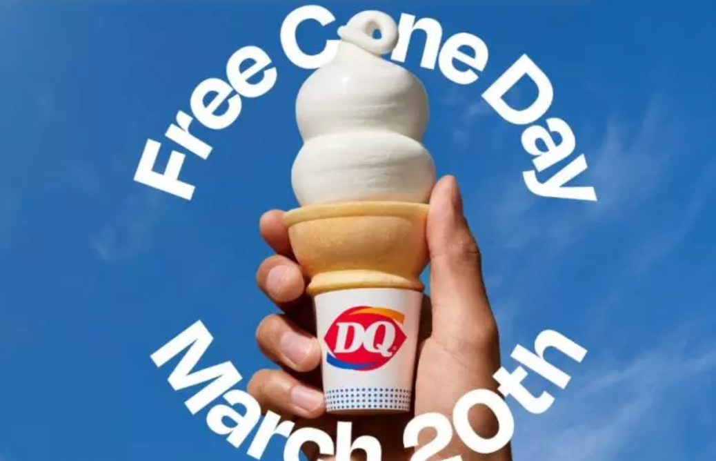 Dairy Queen免费甜筒日明天回归 无需消费就能领！