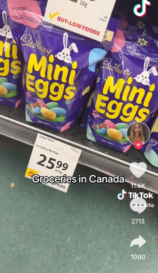 食品杂货有多贵？网友拍摄的商店标价令人震惊