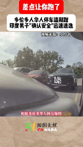 太恶劣！多伦多华人怒曝：印度男子剐蹭特斯拉后逃跑！全程被拍下！ ...