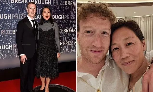 扎克伯格举办奢华派对 为华裔妻子庆生
