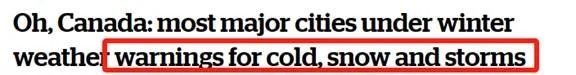 -50℃极寒+40cm暴雪 大温长周末飘雪! 2亿美国人迎雪灾