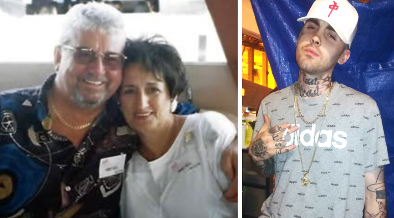 Innocent victims Bernard and Rose-Marie Saulnier, left. Dirtbag on right.