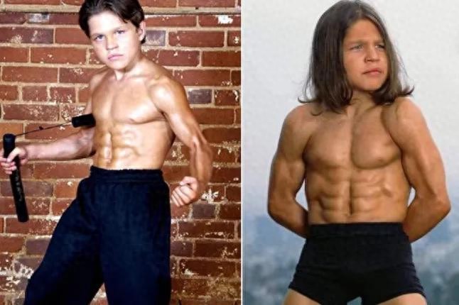 体脂率仅1%的最壮男孩,16年后发声讲述真实的童年(图)