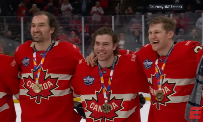 ?!加拿大冰球队痛击美国 特鲁多公开嘲讽特朗普(组图)