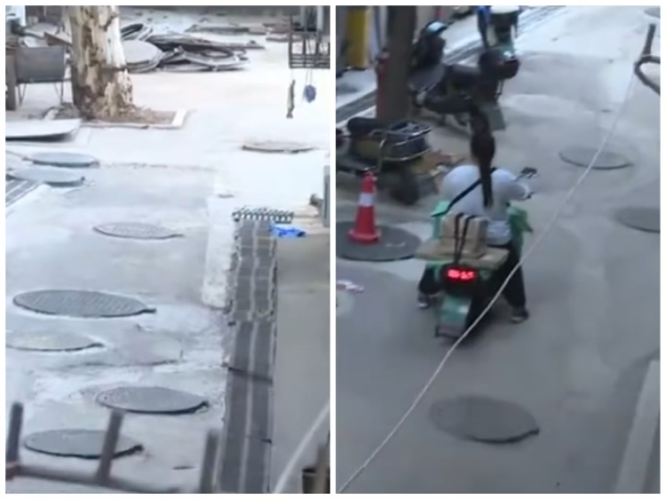 小区9栋楼竟有170个井盖 居民:能申请吉尼斯了(组图)