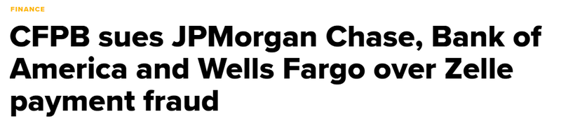 Zelle汇款有漏洞!大通、美银、富国银行被起诉(图)