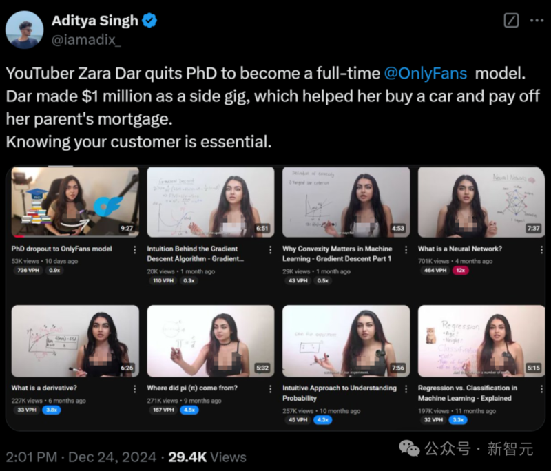 美国女博士退学 靠Onlyfans两年狂赚100万美金(组图)