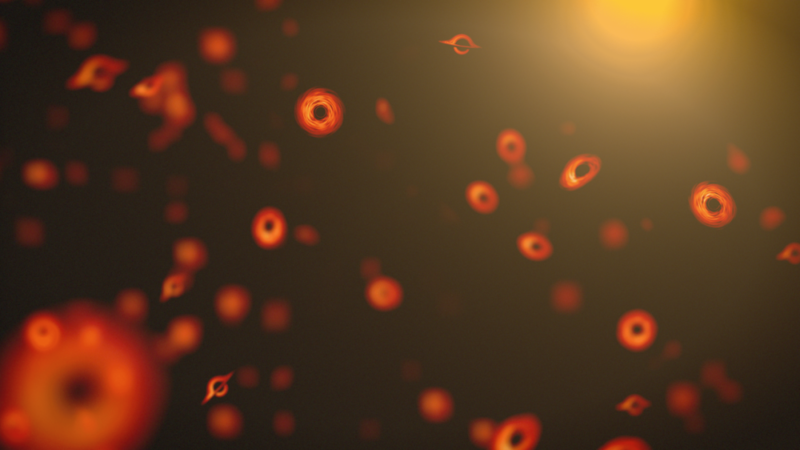 黑洞可能已经穿过了地球 只是我们一直没发现(组图)