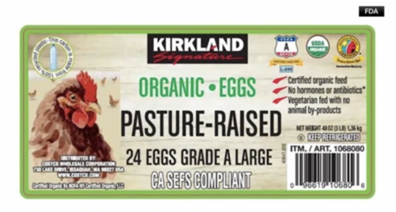 误食可致死 FDA将Costco召回鸡蛋列为最高风险级别