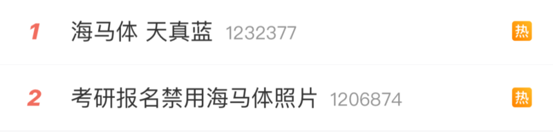 “考研报名禁用海马体照片”:出入境证件也有麻烦(图)