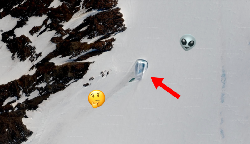 南极发现“蓝色大门”:雪人藏身处?神秘科研基地?(图)