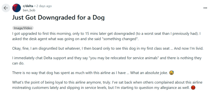 乘客被升到头等舱 15分钟后他却暴跳如雷(组图)