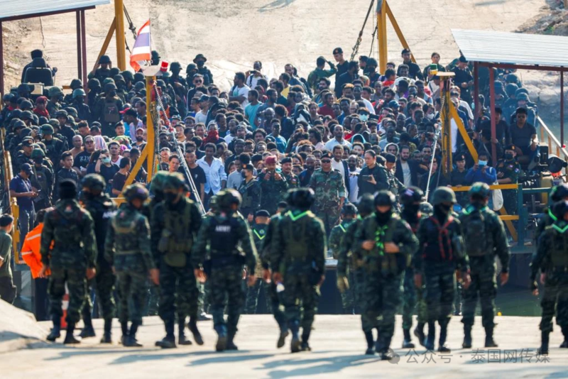 缅甸华人园区大扫荡 苏奇督逮捕2000人移交泰国(组图)