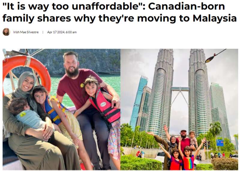 逃离加拿大!网红夫妇移居亚洲!大批华人退加籍回流(图)