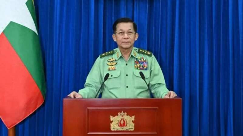 缅甸敏昂莱大将:只有国家和平稳定,才能举办大选!(图)