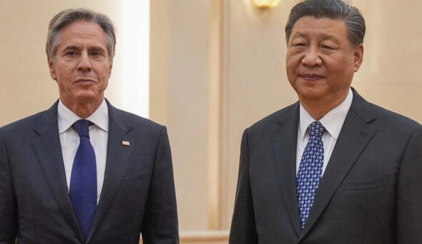 布林肯:中国想当国际领导人 但未来愿景与他国不符(图)