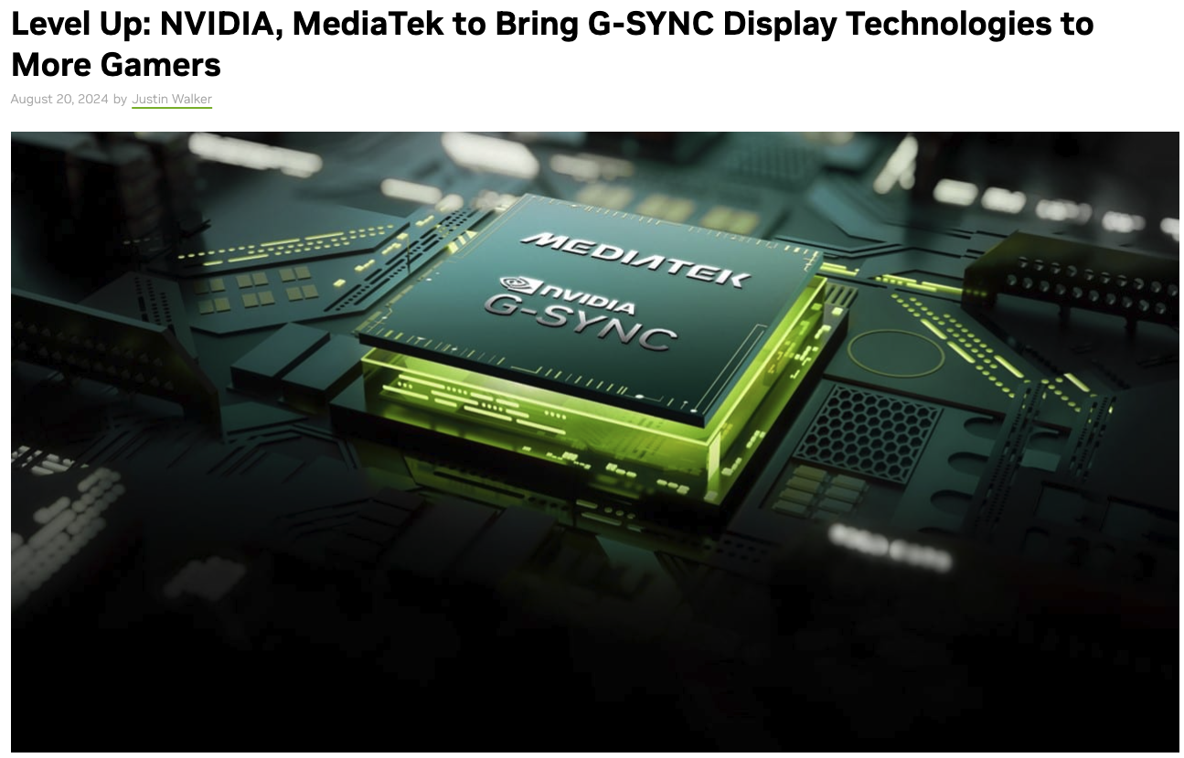 英伟达、联发科宣布游戏外设芯片合作 投资者热盼“黄氏”AI PC芯片 ...