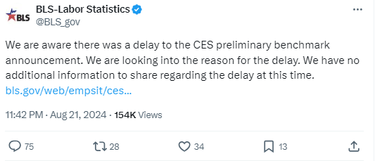 美国备受关注的非农修订迟发半个多小时 华尔街一些银行却拿到了数据 ...