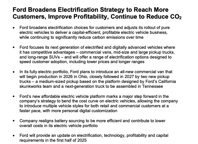 福特电动车战略又迎转折：削减电车资本支出 有意采用增程式技术 ...