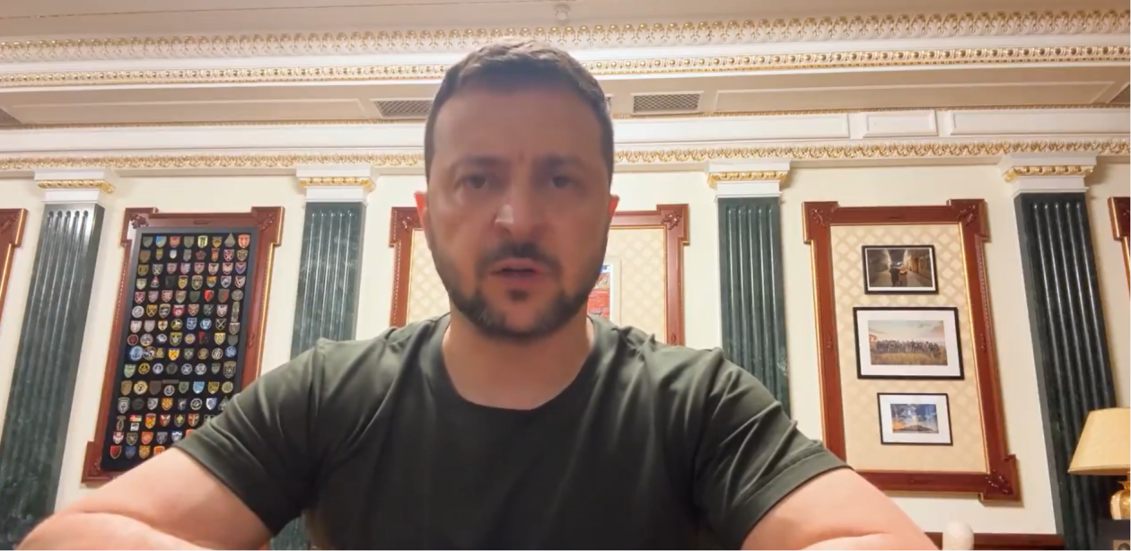 外媒：泽连斯基称，俄乌冲突能否结束取决于盟友是否“决心”向乌提供所需武器并允许使 ...