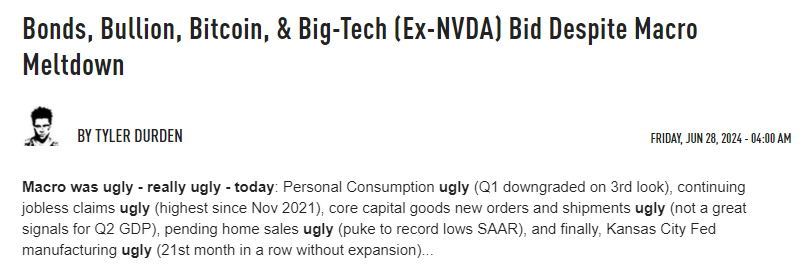 “没有最糟、只有更糟”！低迷美国数据再度打脸美联储鹰声 ...