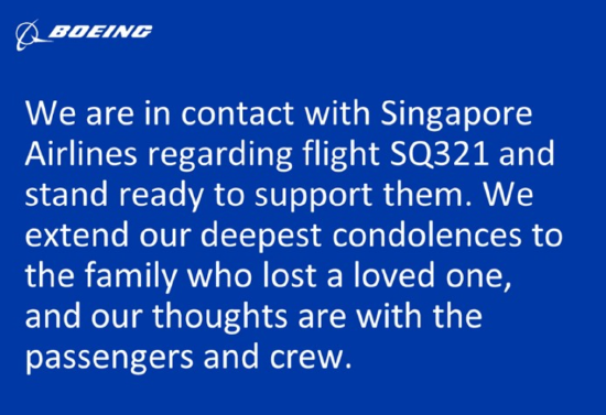 新航紧急迫降客机2死多伤！波音回应