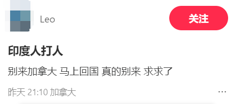 多伦多华人情侣遭一群印度人辱骂殴打,当场愤怒回击(图)